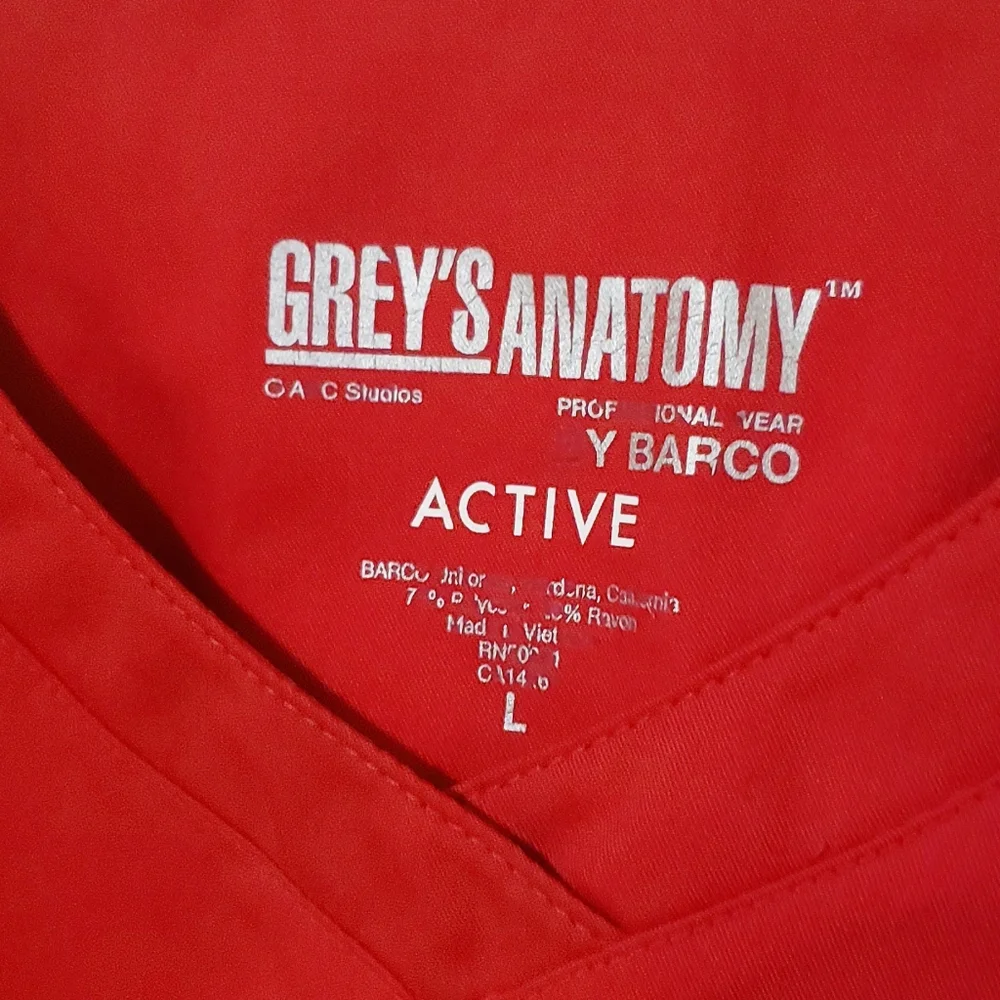 Grey's Anatomy by Barco Active scrub top Size L - Picture 4 of 6